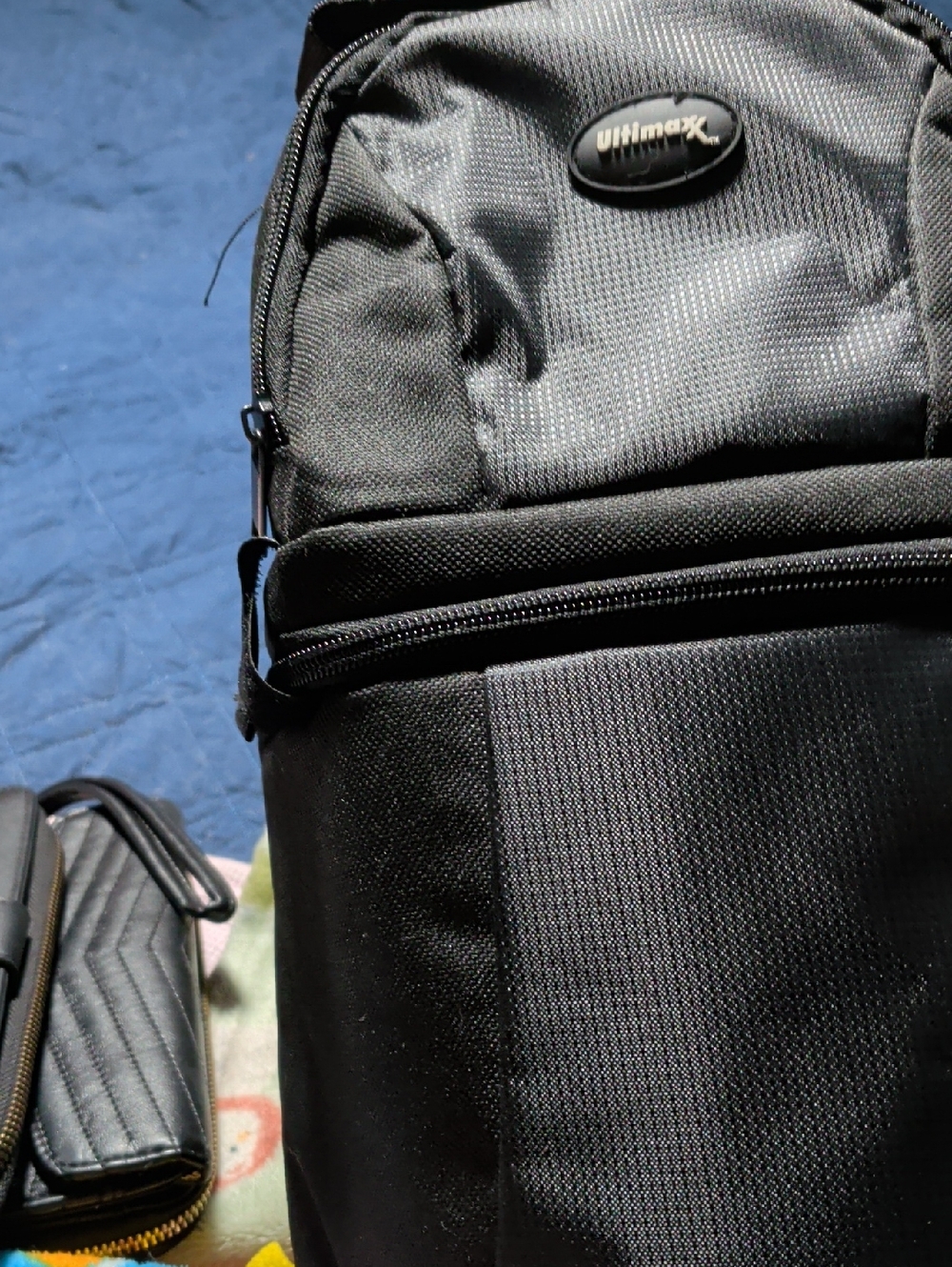 Black Men's Travel Backpack